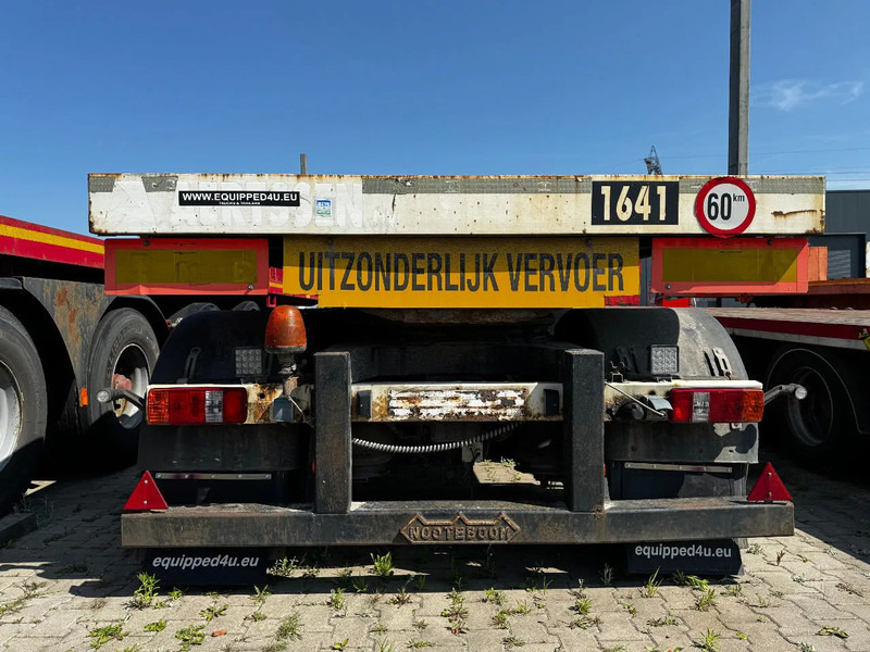Nooteboom OVB-73-04, 73 tons 4-axle Ballast trailer, 3 hydraulic steering axles, 75% tyres, MOT 03/2026 - Open bak met boorden oplegger: afbeelding 4 Nooteboom OVB-73-04, 73 tons 4-axle Ballast trailer, 3 hydraulic steering axles, 75% tyres, MOT 03/2026 - Open bak met boorden oplegger: afbeelding 4