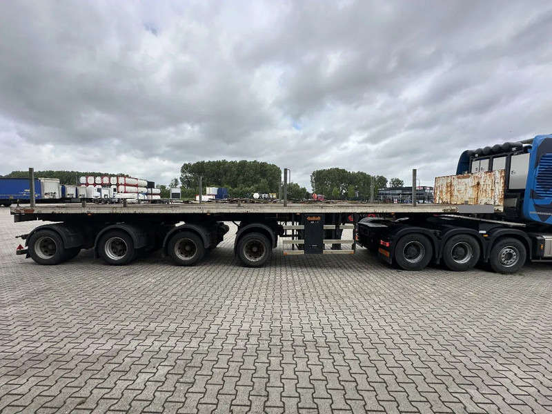 Nooteboom OVB-73-04, 73 tons Ballast trailer, 4 axles, 3 hydraulic steering axles, 75% tyres, MOT 03/2026 - Open bak met boorden oplegger: afbeelding 3 Nooteboom OVB-73-04, 73 tons Ballast trailer, 4 axles, 3 hydraulic steering axles, 75% tyres, MOT 03/2026 - Open bak met boorden oplegger: afbeelding 3