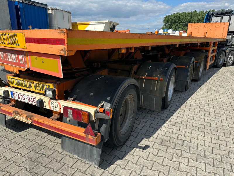 Nooteboom OVB-73-04, 73 tons Ballast trailer, 4 axles, 3 hydraulic steering axles, MOT 12/2025 - Open bak met boorden oplegger: afbeelding 4 Nooteboom OVB-73-04, 73 tons Ballast trailer, 4 axles, 3 hydraulic steering axles, MOT 12/2025 - Open bak met boorden oplegger: afbeelding 4