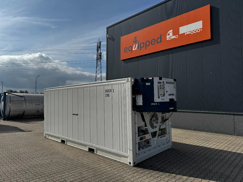 Onbekend NEW (2025) 20FT REEFER CONTAINER (ELECTRIC) THERMOKING WITH 2014 CARRIER DIESEL CLIPGENERATOR - Zeecontainer: afbeelding 1 Onbekend NEW (2025) 20FT REEFER CONTAINER (ELECTRIC) THERMOKING WITH 2014 CARRIER DIESEL CLIPGENERATOR - Zeecontainer: afbeelding 1