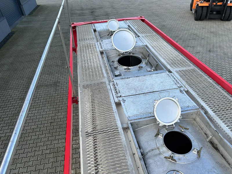 Opslagtank voor het vervoer van brandstoffen SINGAMAS 20FT ISO, 26.000L/1-COMP/3 BAFFELS/3 manholes, ADR inspectio valid till: 07/2025: afbeelding 15