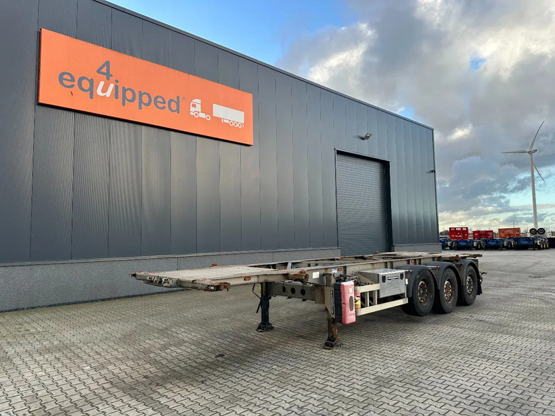 TURBO'S HOET 20FT/30FT, ADR (FL, AT, OX), empty weight: 3.720kg, liftaxle, SAF disc - Containertransporter/ Wissellaadbak oplegger: afbeelding 1 TURBO'S HOET 20FT/30FT, ADR (FL, AT, OX), empty weight: 3.720kg, liftaxle, SAF disc - Containertransporter/ Wissellaadbak oplegger: afbeelding 1