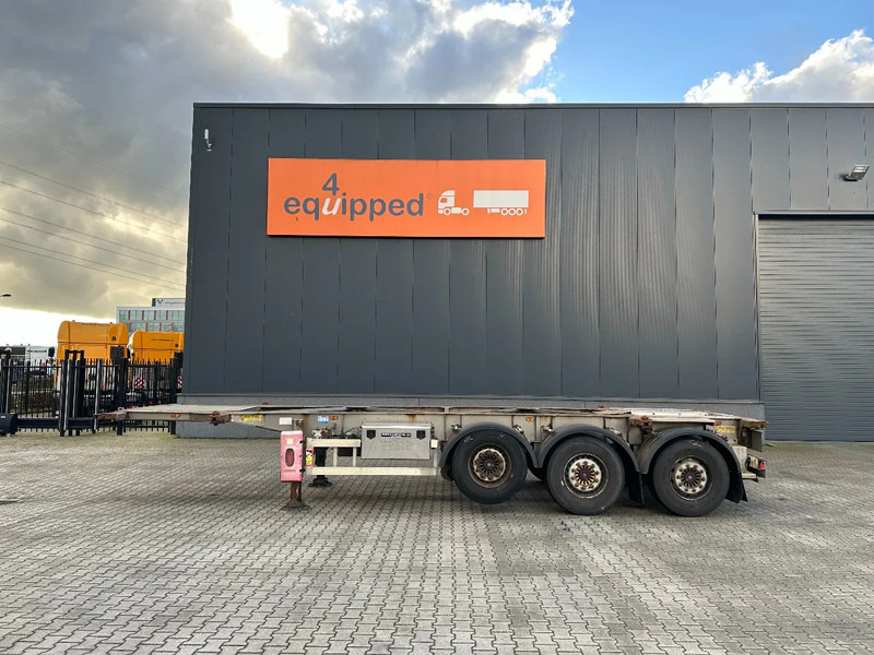 TURBO'S HOET 20FT/30FT, ADR (FL, AT, OX), empty weight: 3.720kg, liftaxle, SAF disc - Containertransporter/ Wissellaadbak oplegger: afbeelding 2 TURBO'S HOET 20FT/30FT, ADR (FL, AT, OX), empty weight: 3.720kg, liftaxle, SAF disc - Containertransporter/ Wissellaadbak oplegger: afbeelding 2