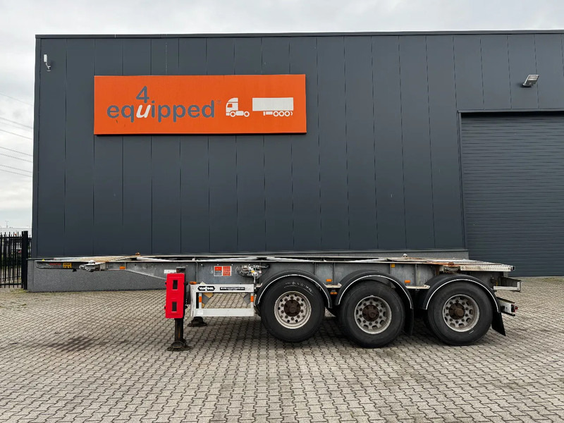 Van Hool 20FT /20FT SWAP ADR (EX/II, EX/III, FL, OX, AT), BPW, disc brakes, liftaxle, galvanized, ALCOA, NL-Chassis, empty weight 3.300KG - Containertransporter/ Wissellaadbak oplegger: afbeelding 2 Van Hool 20FT /20FT SWAP ADR (EX/II, EX/III, FL, OX, AT), BPW, disc brakes, liftaxle, galvanized, ALCOA, NL-Chassis, empty weight 3.300KG - Containertransporter/ Wissellaadbak oplegger: afbeelding 2
