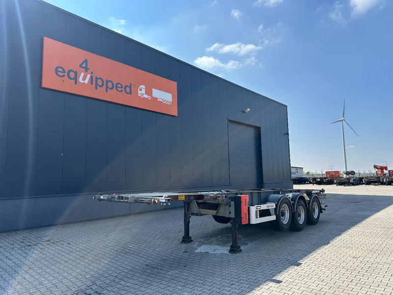 Van Hool 20FT/30FT, ADR (EX/II, EX/III, FL, AT), BPW + drum, ALCOA, galvanized, liftaxle, NL-Chassis - Containertransporter/ Wissellaadbak oplegger: afbeelding 1 Van Hool 20FT/30FT, ADR (EX/II, EX/III, FL, AT), BPW + drum, ALCOA, galvanized, liftaxle, NL-Chassis - Containertransporter/ Wissellaadbak oplegger: afbeelding 1
