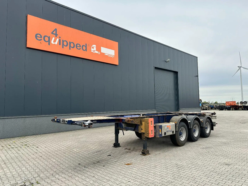 Van Hool 20FT/30FT, ADR (EX/II, EX/III, FL, AT), BPW + drum, ALCOA, liftaxle, NL-Chassis - Containertransporter/ Wissellaadbak oplegger: afbeelding 1 Van Hool 20FT/30FT, ADR (EX/II, EX/III, FL, AT), BPW + drum, ALCOA, liftaxle, NL-Chassis - Containertransporter/ Wissellaadbak oplegger: afbeelding 1