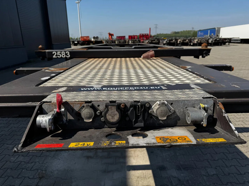Containertransporter/ Wissellaadbak oplegger Van Hool 20FT, 66°/380V Tipping-chassis, ADR (EX/II, EX/III, FL, OX, AT), SAF, 2 liftaxles: afbeelding 7 Containertransporter/ Wissellaadbak oplegger Van Hool 20FT, 66°/380V Tipping-chassis, ADR (EX/II, EX/III, FL, OX, AT), SAF, 2 liftaxles: afbeelding 7