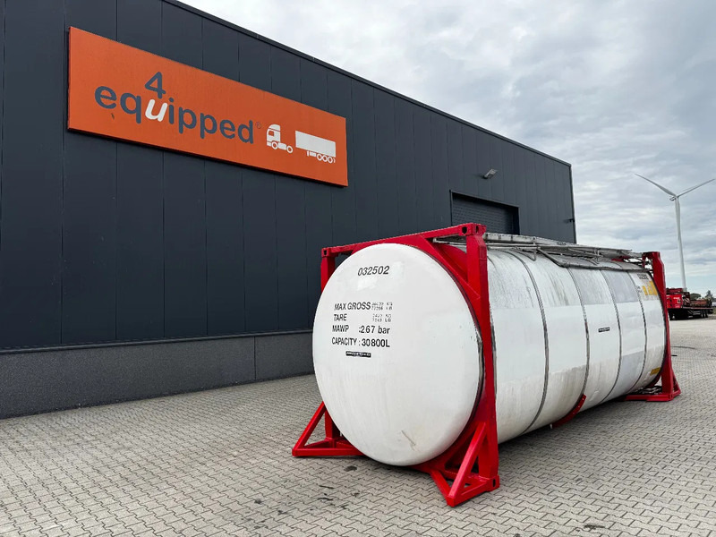 Van Hool 20FT SWAP BODY 30.800L, IMO-4, 5Y/CSC-inspection: 03-2028 - Tankcontainer: afbeelding 1 Van Hool 20FT SWAP BODY 30.800L, IMO-4, 5Y/CSC-inspection: 03-2028 - Tankcontainer: afbeelding 1