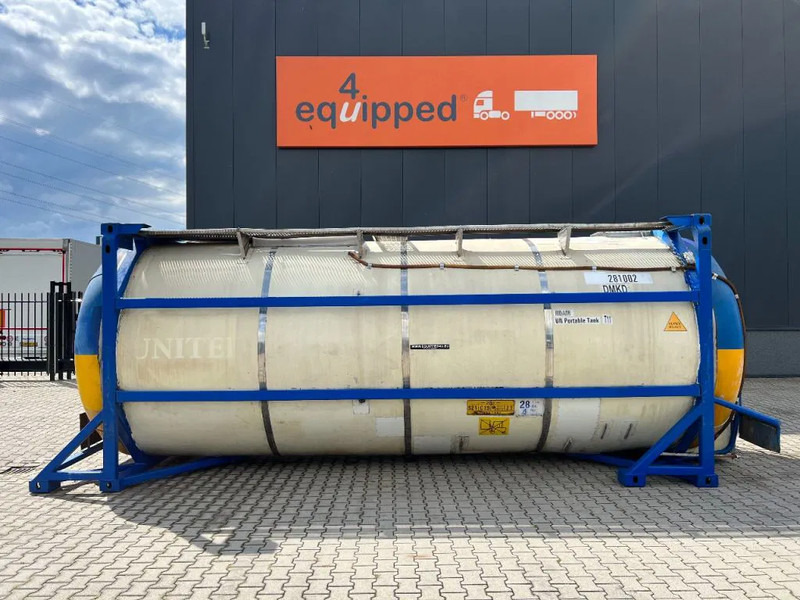 Van Hool 20FT SWAPBODY 28.075L, UN PORTABLE, T11, valid 5Y- + CSC inspection: 10/2025 - Tankcontainer: afbeelding 2 Van Hool 20FT SWAPBODY 28.075L, UN PORTABLE, T11, valid 5Y- + CSC inspection: 10/2025 - Tankcontainer: afbeelding 2