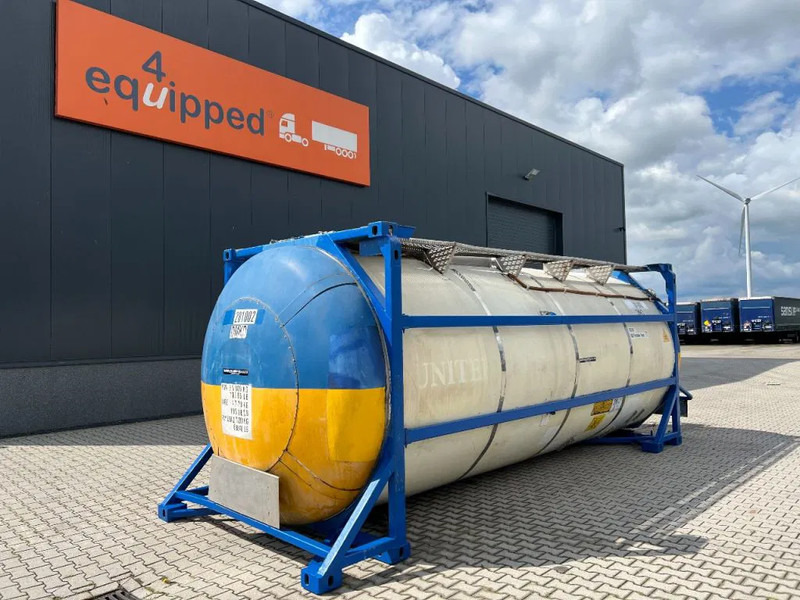 Van Hool 20FT SWAPBODY 28.075L, UN PORTABLE, T11, valid 5Y- + CSC inspection: 10/2025 - Tankcontainer: afbeelding 1 Van Hool 20FT SWAPBODY 28.075L, UN PORTABLE, T11, valid 5Y- + CSC inspection: 10/2025 - Tankcontainer: afbeelding 1