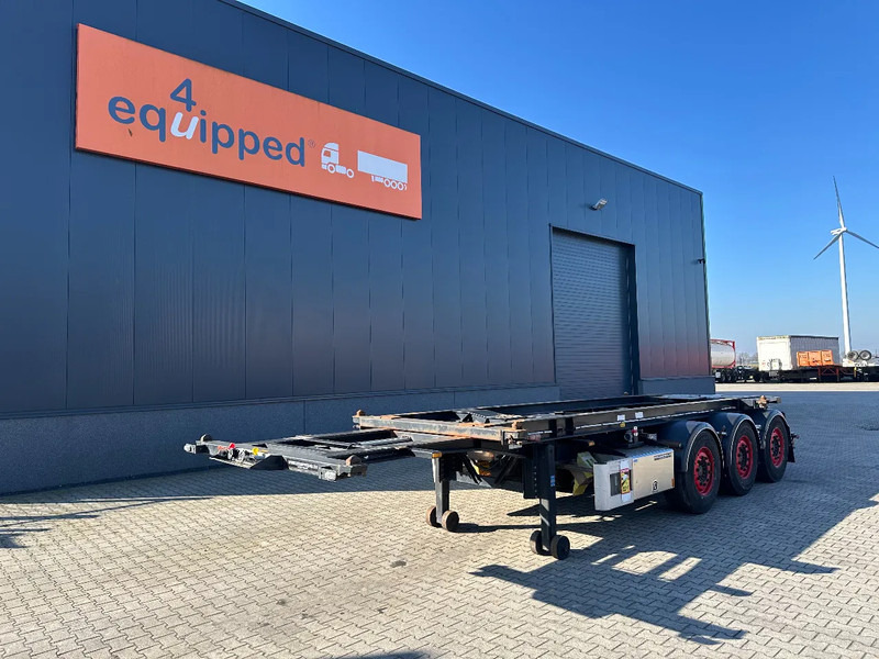Van Hool 20FT Tipping-chassis, ADR (EX/II, EX/III, FL, AT), SAF, 2 liftaxles, APK/ADR: 06-2025 - Containertransporter/ Wissellaadbak oplegger: afbeelding 2 Van Hool 20FT Tipping-chassis, ADR (EX/II, EX/III, FL, AT), SAF, 2 liftaxles, APK/ADR: 06-2025 - Containertransporter/ Wissellaadbak oplegger: afbeelding 2