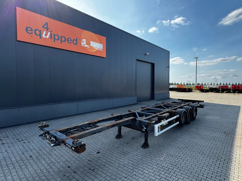 Van Hool 40FT HC-chassis, BPW, liftaxle, extendable - Containertransporter/ Wissellaadbak oplegger: afbeelding 1 Van Hool 40FT HC-chassis, BPW, liftaxle, extendable - Containertransporter/ Wissellaadbak oplegger: afbeelding 1