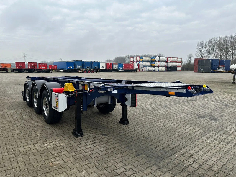 Van Hool NEW / DIRECT AVAILABLE 20FT / 20FT SWAP ADR-CHASSIS, DISCBRAKES, 3x available, ALU WHEELS - Containertransporter/ Wissellaadbak oplegger: afbeelding 3 Van Hool NEW / DIRECT AVAILABLE 20FT / 20FT SWAP ADR-CHASSIS, DISCBRAKES, 3x available, ALU WHEELS - Containertransporter/ Wissellaadbak oplegger: afbeelding 3