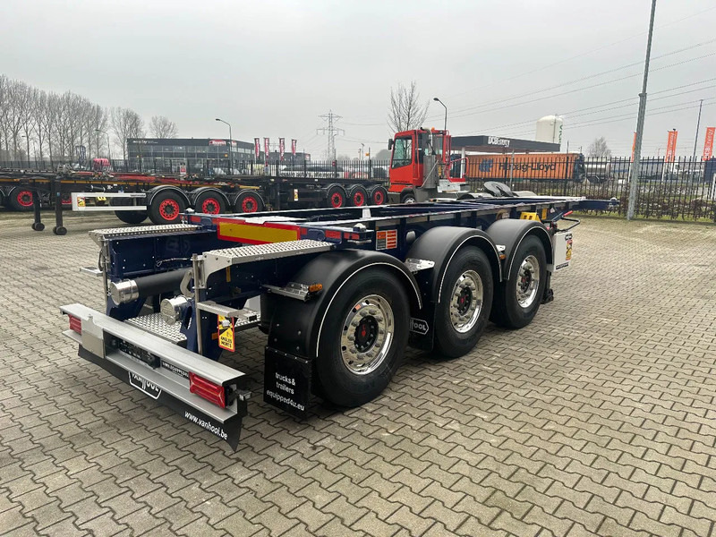 Van Hool NEW / DIRECT AVAILABLE 20FT ADR-CHASSIS, EMPTY WEIGHT: 3.300KG, DISCBRAKES, 3x available, ALU WHEELS - Containertransporter/ Wissellaadbak oplegger: afbeelding 5 Van Hool NEW / DIRECT AVAILABLE 20FT ADR-CHASSIS, EMPTY WEIGHT: 3.300KG, DISCBRAKES, 3x available, ALU WHEELS - Containertransporter/ Wissellaadbak oplegger: afbeelding 5