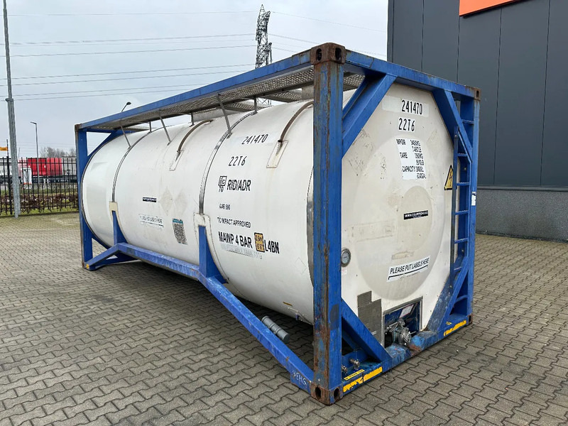 Welfit Oddy 20FT ISO, 23.910L / 1-COMP. , T11, valid 5Y inspection till 03/2026 - Opslagtank: afbeelding 3 Welfit Oddy 20FT ISO, 23.910L / 1-COMP. , T11, valid 5Y inspection till 03/2026 - Opslagtank: afbeelding 3