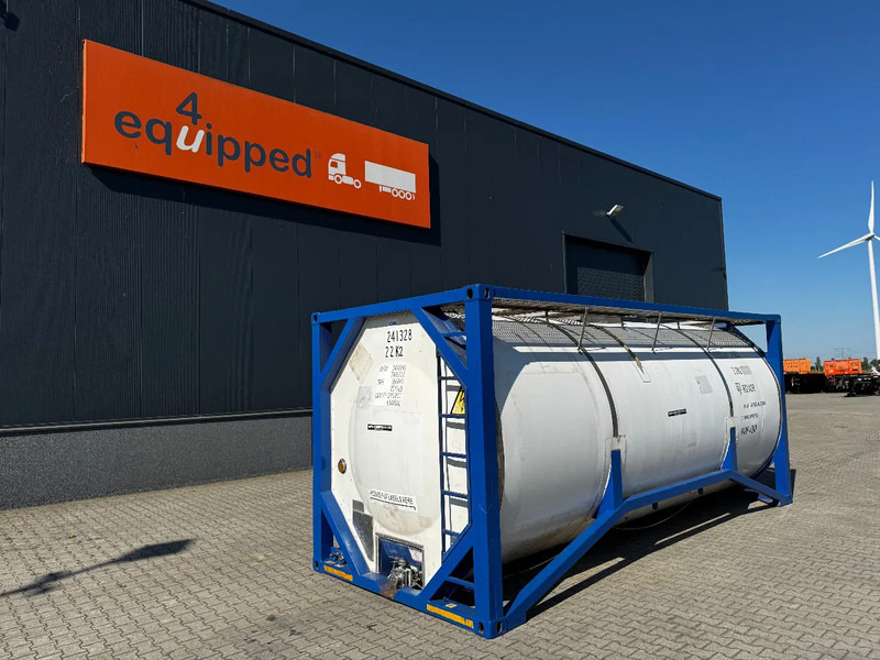 Welfit Oddy 20FT ISO, 23.910L / 1-COMP. , T11, valid 5Y inspection till 10/2027 - Opslagtank: afbeelding 1 Welfit Oddy 20FT ISO, 23.910L / 1-COMP. , T11, valid 5Y inspection till 10/2027 - Opslagtank: afbeelding 1