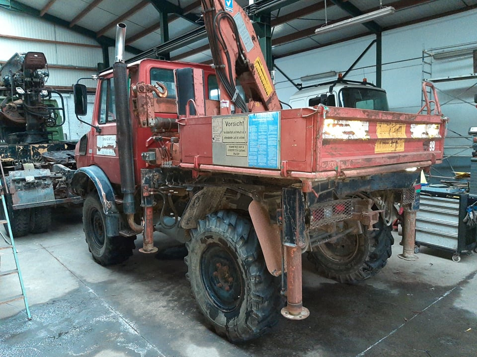 UNIMOG 1250 - Kraanwagen: afbeelding 2 UNIMOG 1250 - Kraanwagen: afbeelding 2