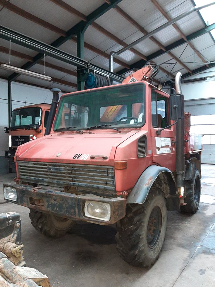UNIMOG 1250 - Kraanwagen: afbeelding 1 UNIMOG 1250 - Kraanwagen: afbeelding 1
