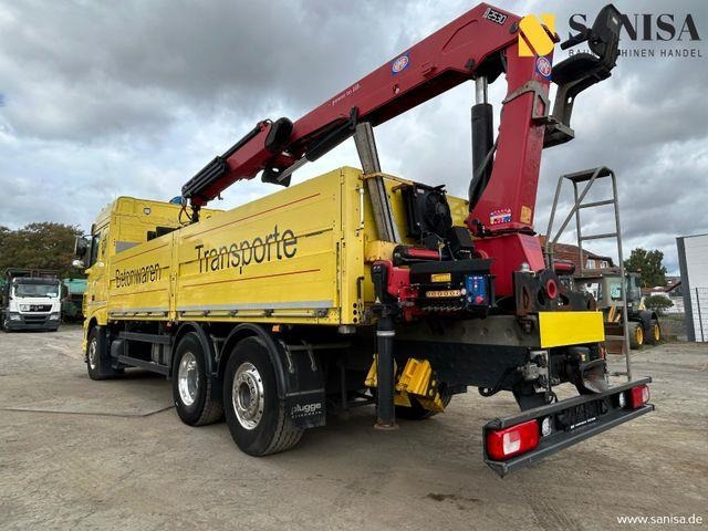 DAF XF 480/HMF 2530 L-CR Kran/Lenk/Lift/Baustoff - Vrachtwagen met open laadbak: afbeelding 5 DAF XF 480/HMF 2530 L-CR Kran/Lenk/Lift/Baustoff - Vrachtwagen met open laadbak: afbeelding 5