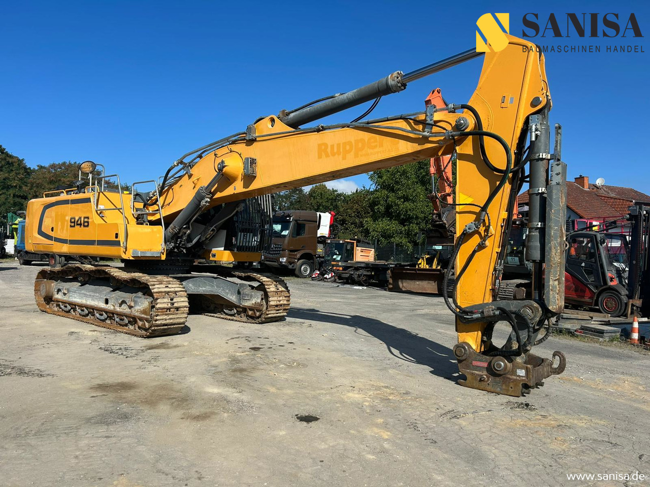 LIEBHERR R946 NLC ZSA/Zusatzhydraulik/Klima/Oilquick OQ80 - Rupsgraafmachine: afbeelding 1 LIEBHERR R946 NLC ZSA/Zusatzhydraulik/Klima/Oilquick OQ80 - Rupsgraafmachine: afbeelding 1