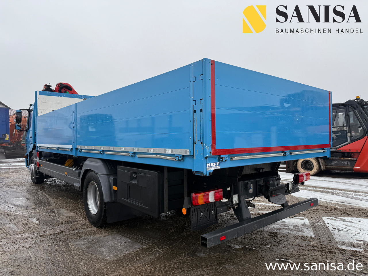 MERCEDES-BENZ Atego 1524/Palfinger PK 9.501/Funk - Vrachtwagen met open laadbak, Kraanwagen: afbeelding 4 MERCEDES-BENZ Atego 1524/Palfinger PK 9.501/Funk - Vrachtwagen met open laadbak, Kraanwagen: afbeelding 4