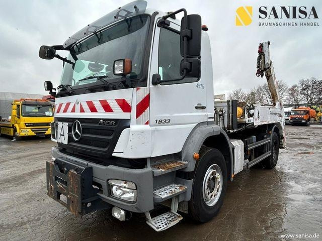 Mercedes-Benz Axor 1833 K/Blatt-Blatt/Tele. /Anbauplatte - Portaalarmsysteem vrachtwagen: afbeelding 1 Mercedes-Benz Axor 1833 K/Blatt-Blatt/Tele. /Anbauplatte - Portaalarmsysteem vrachtwagen: afbeelding 1