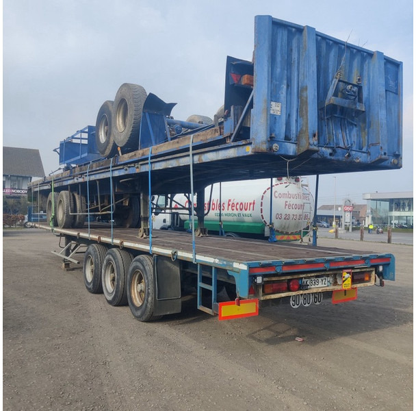 Trouillet Plateau - Open bak met boorden oplegger: afbeelding 3 Trouillet Plateau - Open bak met boorden oplegger: afbeelding 3
