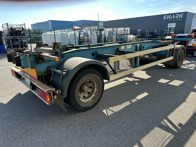 AJK AEEL/10-20 - 20T CONTAINERAANHANGER LUCHTVERING - DRUM BRAKES - AIR SUSP. - GIGANT ASSEN - 40mm - BELGISCHE PAPIEREN - Containertransporter/ Wissellaadbak aanhangwagen: afbeelding 5 AJK AEEL/10-20 - 20T CONTAINERAANHANGER LUCHTVERING - DRUM BRAKES - AIR SUSP. - GIGANT ASSEN - 40mm - BELGISCHE PAPIEREN - Containertransporter/ Wissellaadbak aanhangwagen: afbeelding 5