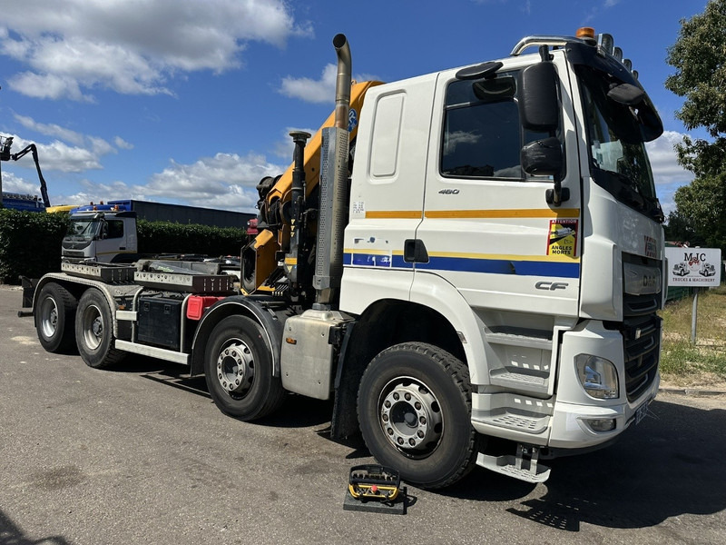 DAF CF 480 8x4 HOOKLIFT + CRANE (19m!) EFFER 205 / 6S + WINCH - RETARDER - *165.000km* - VERY NICE - Haakarmsysteem vrachtwagen, Kraanwagen: afbeelding 2 DAF CF 480 8x4 HOOKLIFT + CRANE (19m!) EFFER 205 / 6S + WINCH - RETARDER - *165.000km* - VERY NICE - Haakarmsysteem vrachtwagen, Kraanwagen: afbeelding 2