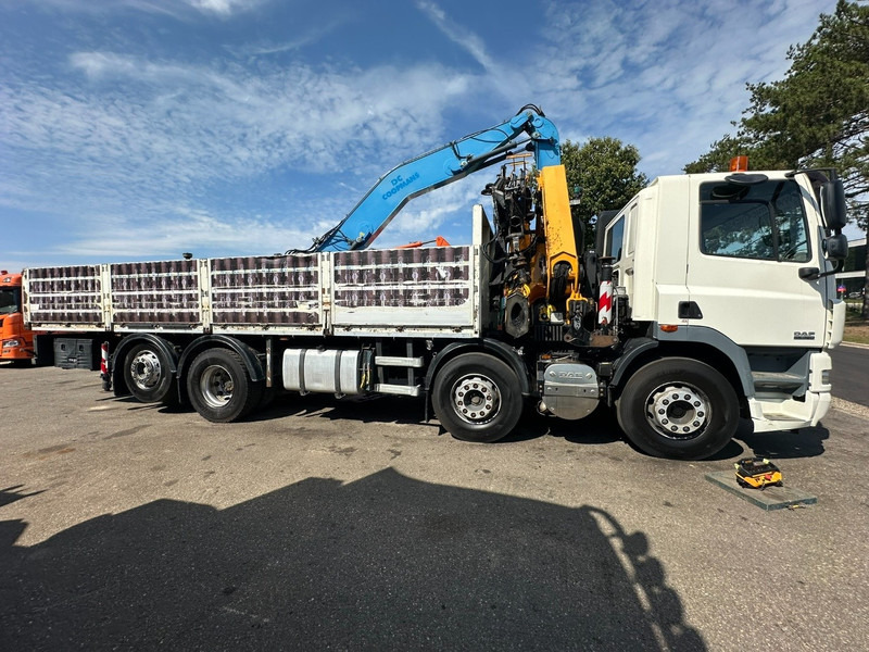 DAF CF 85.360 8x2 + CRANE (25m!) EFFER 305 6S + JIB 4S + ROTATOR - PLATORM 7m60 - LIFT + STEERING AXLE - EURO 5 - BE - Vrachtwagen met open laadbak, Kraanwagen: afbeelding 4 DAF CF 85.360 8x2 + CRANE (25m!) EFFER 305 6S + JIB 4S + ROTATOR - PLATORM 7m60 - LIFT + STEERING AXLE - EURO 5 - BE - Vrachtwagen met open laadbak, Kraanwagen: afbeelding 4