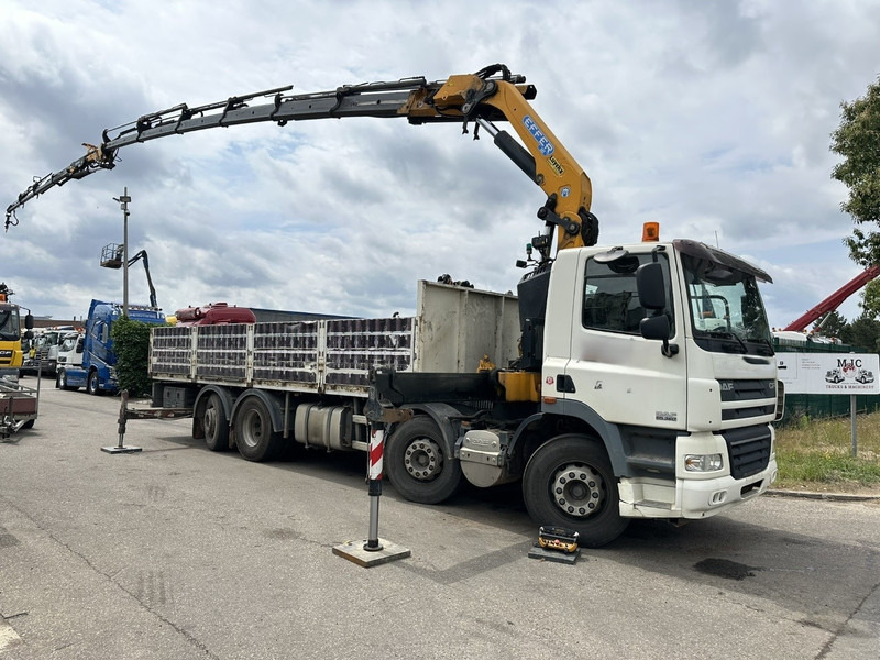 DAF CF 85.360 8x2 + CRANE (25m!) EFFER 305 6S + JIB 4S + ROTATOR - PLATORM 7m60 - LIFT + STEERING AXLE - EURO 5 - BE - Kraanwagen: afbeelding 1 DAF CF 85.360 8x2 + CRANE (25m!) EFFER 305 6S + JIB 4S + ROTATOR - PLATORM 7m60 - LIFT + STEERING AXLE - EURO 5 - BE - Kraanwagen: afbeelding 1