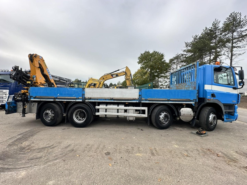 DAF CF 85.360 8x2 PRITSCHE 7m35 + KRAN EFFER 165-3S + RADIO - MANUAL GEARBOX ZF - EURO 5 - BE TRUCK - Vrachtwagen met open laadbak, Kraanwagen: afbeelding 5 DAF CF 85.360 8x2 PRITSCHE 7m35 + KRAN EFFER 165-3S + RADIO - MANUAL GEARBOX ZF - EURO 5 - BE TRUCK - Vrachtwagen met open laadbak, Kraanwagen: afbeelding 5