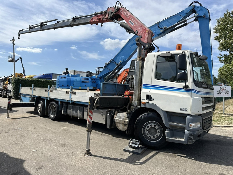 DAF CF 85.410 6X2 + CRANE FASSI F360XP 5x - RETARDER - EURO 5 - LIFT + STEERING AXLE - PLATFORM 7m45 - TUV 05/2026 - Kraanwagen: afbeelding 1 DAF CF 85.410 6X2 + CRANE FASSI F360XP 5x - RETARDER - EURO 5 - LIFT + STEERING AXLE - PLATFORM 7m45 - TUV 05/2026 - Kraanwagen: afbeelding 1