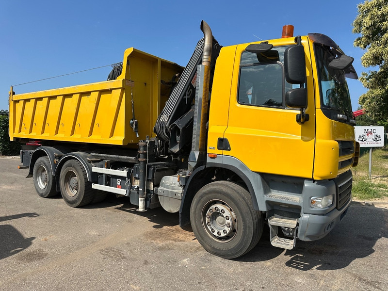 DAF CF 85.410 6X4 21T HOOKLIFT + CRANE HIAB 166-3 HIPRO + ROTATOR - 5/6F - RETARDER - TÜV 10/2025 - EURO 5 - BE TRUCK - Haakarmsysteem vrachtwagen, Kraanwagen: afbeelding 2 DAF CF 85.410 6X4 21T HOOKLIFT + CRANE HIAB 166-3 HIPRO + ROTATOR - 5/6F - RETARDER - TÜV 10/2025 - EURO 5 - BE TRUCK - Haakarmsysteem vrachtwagen, Kraanwagen: afbeelding 2