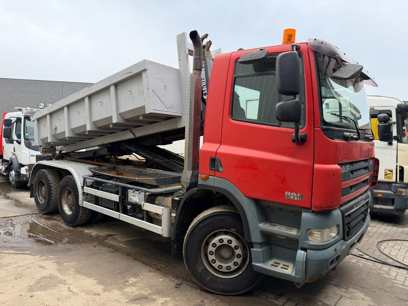 DAF CF 85.410 6x4 HOOKLIFT HIAB MULTILIFT - MANUAL ZF - EURO 4 - STEEL SPRING / BLATT / LAMES - BIG AXLES / HUB REDUCTION - BE TRUCK - Haakarmsysteem vrachtwagen: afbeelding 1 DAF CF 85.410 6x4 HOOKLIFT HIAB MULTILIFT - MANUAL ZF - EURO 4 - STEEL SPRING / BLATT / LAMES - BIG AXLES / HUB REDUCTION - BE TRUCK - Haakarmsysteem vrachtwagen: afbeelding 1