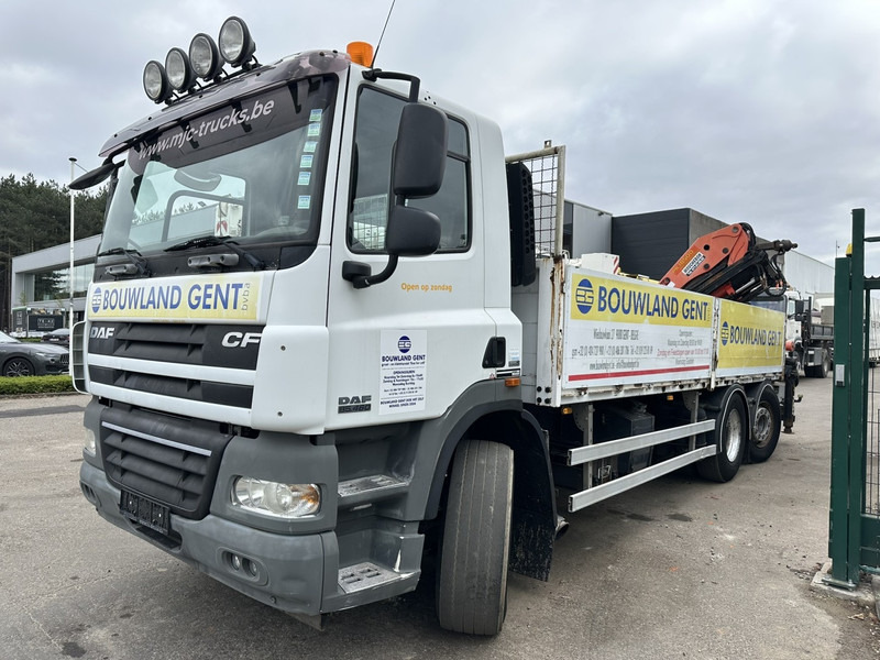 DAF CF 85.460 6x2 LIFT+LENK ACHSE + KRAN PALFINGER PK 18500 (3x) + RADIO + ROTATOR - EURO 5 - AS TRONIC - BE TRUCK - Vrachtwagen met open laadbak, Kraanwagen: afbeelding 4 DAF CF 85.460 6x2 LIFT+LENK ACHSE + KRAN PALFINGER PK 18500 (3x) + RADIO + ROTATOR - EURO 5 - AS TRONIC - BE TRUCK - Vrachtwagen met open laadbak, Kraanwagen: afbeelding 4