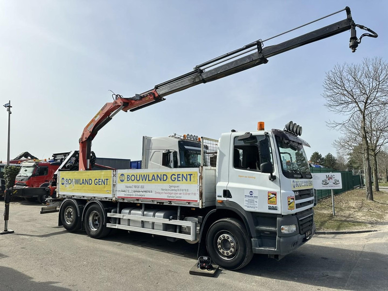 DAF CF 85.460 6x2 LIFT+LENK ACHSE + KRAN PALFINGER PK 18500 (3x) + RADIO + ROTATOR - EURO 5 - AS TRONIC - BE TRUCK - Chassis vrachtwagen, Kraanwagen: afbeelding 2 DAF CF 85.460 6x2 LIFT+LENK ACHSE + KRAN PALFINGER PK 18500 (3x) + RADIO + ROTATOR - EURO 5 - AS TRONIC - BE TRUCK - Chassis vrachtwagen, Kraanwagen: afbeelding 2