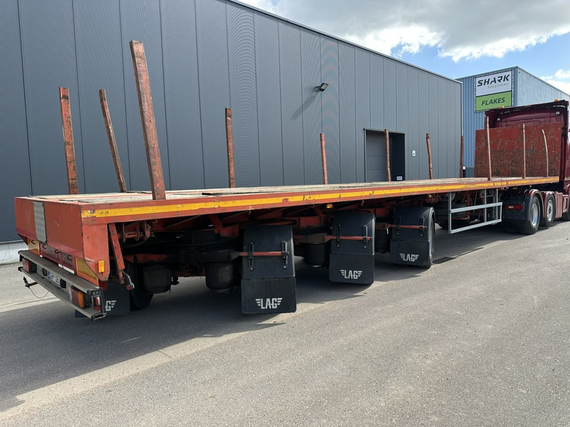Faymonville T5AZG 48T - 28m! TELEMAX / TELETRAILER - 3 HYDR STEERING AXLES - BPW - BELGIAN REGISTRATION - Open bak met boorden oplegger: afbeelding 5 Faymonville T5AZG 48T - 28m! TELEMAX / TELETRAILER - 3 HYDR STEERING AXLES - BPW - BELGIAN REGISTRATION - Open bak met boorden oplegger: afbeelding 5