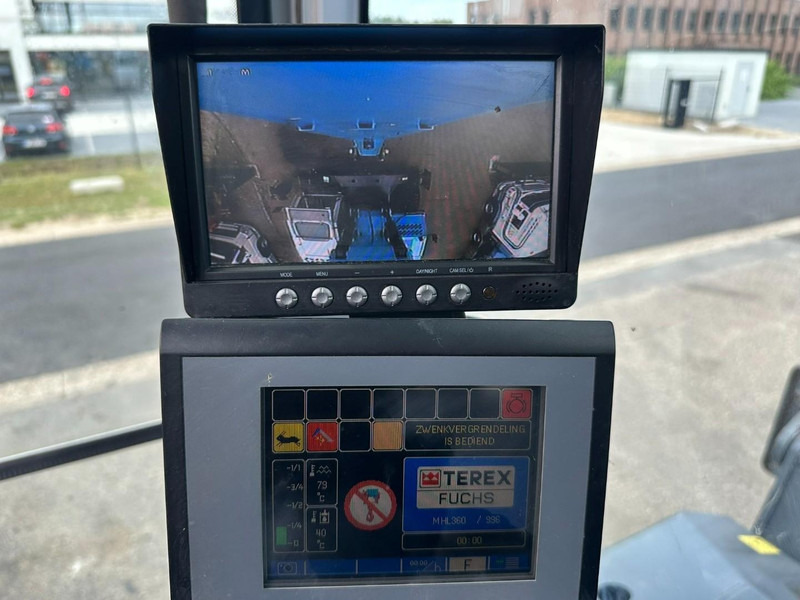 Mobiele graafmachine Fuchs TEREX MHL 360 OVERSLAGKRAAN / MATERIAL HANDLER / UMSCHLAGBAGGER - TOP ZUSTAND: afbeelding 16