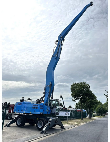 Mobiele graafmachine Fuchs TEREX MHL 360 OVERSLAGKRAAN / MATERIAL HANDLER / UMSCHLAGBAGGER - TOP ZUSTAND: afbeelding 11