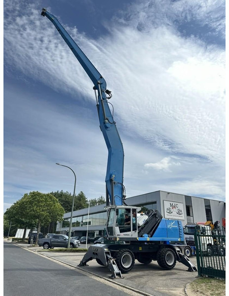 Mobiele graafmachine Fuchs TEREX MHL 360 OVERSLAGKRAAN / MATERIAL HANDLER / UMSCHLAGBAGGER - TOP ZUSTAND: afbeelding 12