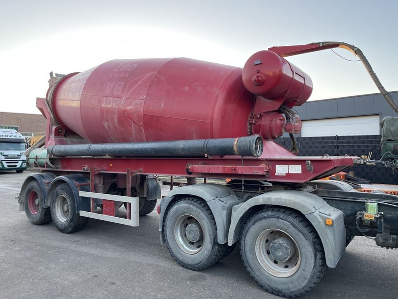 Hoenkhaus 12m3 CONCRETE MIXER 2 Axles SAF - AIR SUSP. - DRUM BRAKES - BE TRAILER - Betonmixer oplegger: afbeelding 2 Hoenkhaus 12m3 CONCRETE MIXER 2 Axles SAF - AIR SUSP. - DRUM BRAKES - BE TRAILER - Betonmixer oplegger: afbeelding 2