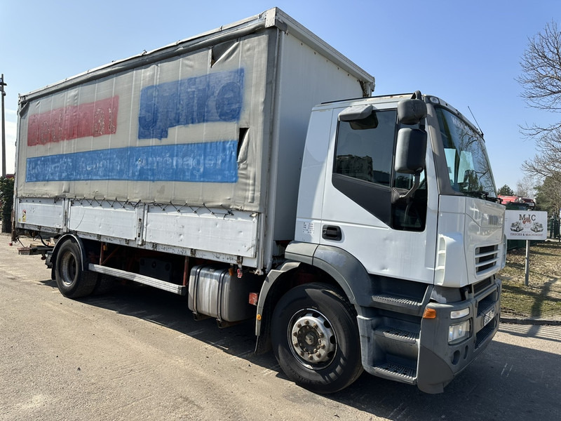 Iveco STRALIS 270 - 190S27 4x2 BACHER RIDELLES / BOX + ALU SIDE BOARDS - 6m90 - MANUAL ZF - EURO 3 - AIR SUSPENSION - Schuifzeilen vrachtwagen: afbeelding 1 Iveco STRALIS 270 - 190S27 4x2 BACHER RIDELLES / BOX + ALU SIDE BOARDS - 6m90 - MANUAL ZF - EURO 3 - AIR SUSPENSION - Schuifzeilen vrachtwagen: afbeelding 1