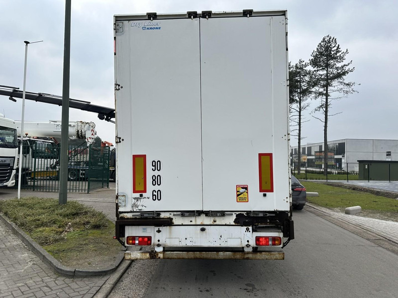 Krone 3-AXLES MB - CLOSED BOX / KIST / KOFFER - AIR SUSPENSION - 2m80 interior hieght - DISC - BE papers - nice condition - Gesloten oplegger: afbeelding 5 Krone 3-AXLES MB - CLOSED BOX / KIST / KOFFER - AIR SUSPENSION - 2m80 interior hieght - DISC - BE papers - nice condition - Gesloten oplegger: afbeelding 5