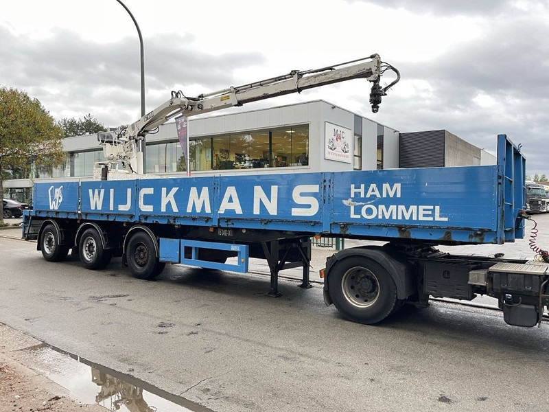 Kwb STEENOPLEGGER KRAAN HIAB R130-F2 - 2x EXT + ROTATOR - 2x STUURASSEN - SCHIJFREMMEN - SAF ASSEN - Open bak met boorden oplegger: afbeelding 5 Kwb STEENOPLEGGER KRAAN HIAB R130-F2 - 2x EXT + ROTATOR - 2x STUURASSEN - SCHIJFREMMEN - SAF ASSEN - Open bak met boorden oplegger: afbeelding 5