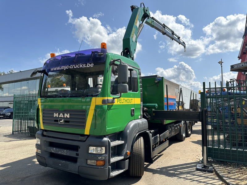 MAN TGA 26.360 6X2 BL + CRANE PALFINGER PK 18500 (4x) - LIFT + STEERING AXLE - PLATFORM 7m75 - MANUAL GEARBOX - Kraanwagen: afbeelding 5 MAN TGA 26.360 6X2 BL + CRANE PALFINGER PK 18500 (4x) - LIFT + STEERING AXLE - PLATFORM 7m75 - MANUAL GEARBOX - Kraanwagen: afbeelding 5