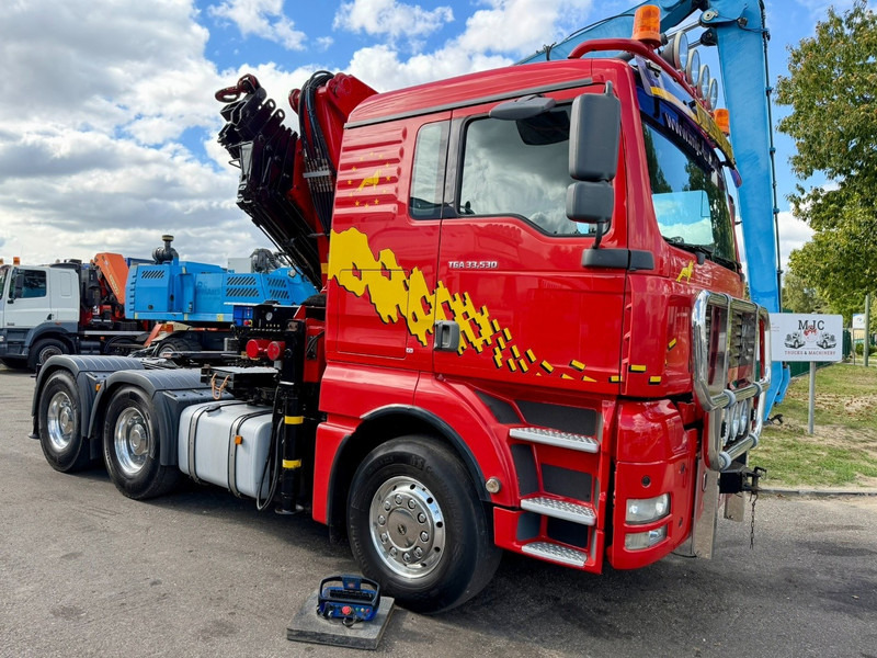 MAN TGA 33.530 6x4 - 90T + CRANE HMF 3720 K6 (17.3m) - RETARDER - MANUAL ZF - EURO 3 - 590.000km - ALCOA - BIG AXLES HUB REDUCTION - BE TRUCK - TOP CONDITION - Kraanwagen: afbeelding 2 MAN TGA 33.530 6x4 - 90T + CRANE HMF 3720 K6 (17.3m) - RETARDER - MANUAL ZF - EURO 3 - 590.000km - ALCOA - BIG AXLES HUB REDUCTION - BE TRUCK - TOP CONDITION - Kraanwagen: afbeelding 2
