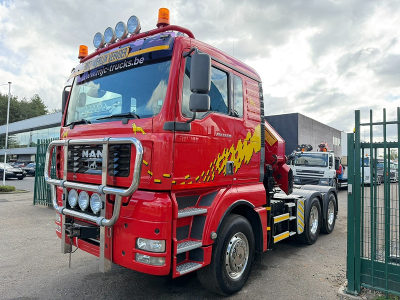 MAN TGA 33.530 6x4 - 90T + CRANE HMF 3720 K6 (17.3m) - RETARDER - MANUAL ZF - EURO 3 - 590.000km - ALCOA - BIG AXLES HUB REDUCTION - BE TRUCK - TOP CONDITION - Kraanwagen: afbeelding 3 MAN TGA 33.530 6x4 - 90T + CRANE HMF 3720 K6 (17.3m) - RETARDER - MANUAL ZF - EURO 3 - 590.000km - ALCOA - BIG AXLES HUB REDUCTION - BE TRUCK - TOP CONDITION - Kraanwagen: afbeelding 3