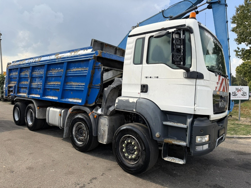 MAN TGS 41.360 8x4 - *EURO 3* TIPPER - FLIEGL PUSH TIPPER - BIG AXLES / HUB REDUCTION - STEEL SPRING - AS TRONIC AUTOMATIC - Kipper vrachtwagen: afbeelding 1 MAN TGS 41.360 8x4 - *EURO 3* TIPPER - FLIEGL PUSH TIPPER - BIG AXLES / HUB REDUCTION - STEEL SPRING - AS TRONIC AUTOMATIC - Kipper vrachtwagen: afbeelding 1