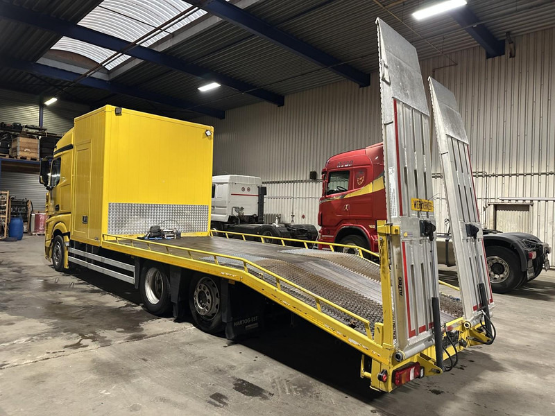 Mercedes-Benz ACTROS 2745 6x2 OPRIJWAGEN / AUTOTRANSPORTER / MACHINE CARRIER - WINCH - 6m10 - EURO 5 - LIFT AXLE - HYDR RAMPS - NL TRUCK - Autovrachtwagen vrachtwagen: afbeelding 2 Mercedes-Benz ACTROS 2745 6x2 OPRIJWAGEN / AUTOTRANSPORTER / MACHINE CARRIER - WINCH - 6m10 - EURO 5 - LIFT AXLE - HYDR RAMPS - NL TRUCK - Autovrachtwagen vrachtwagen: afbeelding 2